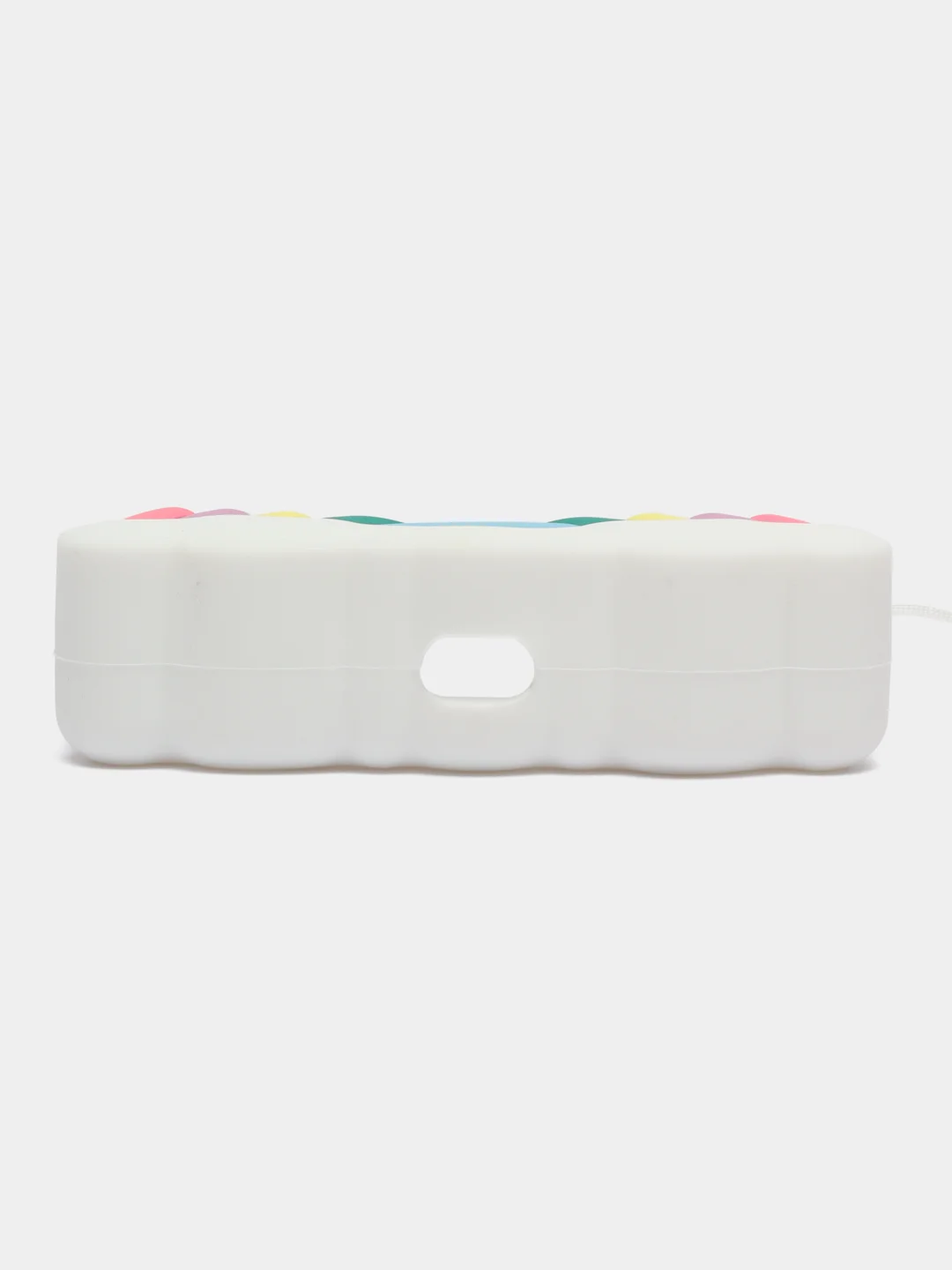 Рыжий чехол для беспроводных наушников AirPods (Аирподс) 1 / 2 / Pro, Pro 2 с карабином