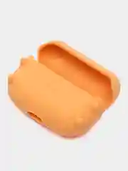 Тёмно-зелёный чехол для беспроводных наушников AirPods (Аирподс) 1 / 2 / Pro, Pro 2 с карабином