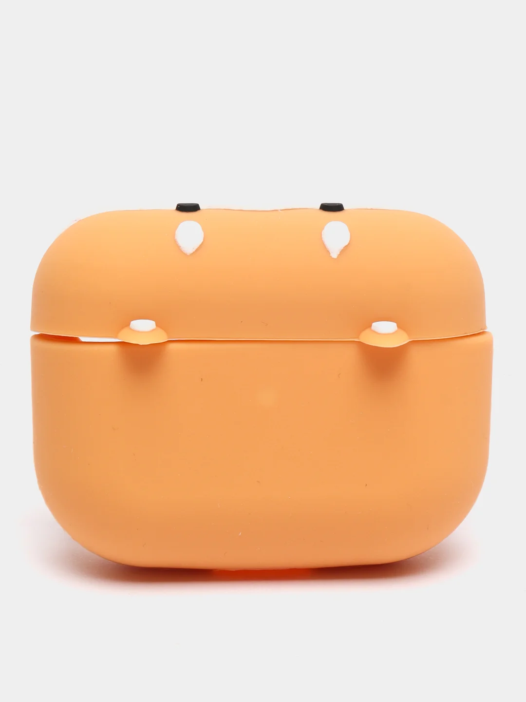 Тёмно-зелёный чехол для беспроводных наушников AirPods (Аирподс) 1 / 2 / Pro, Pro 2 с карабином