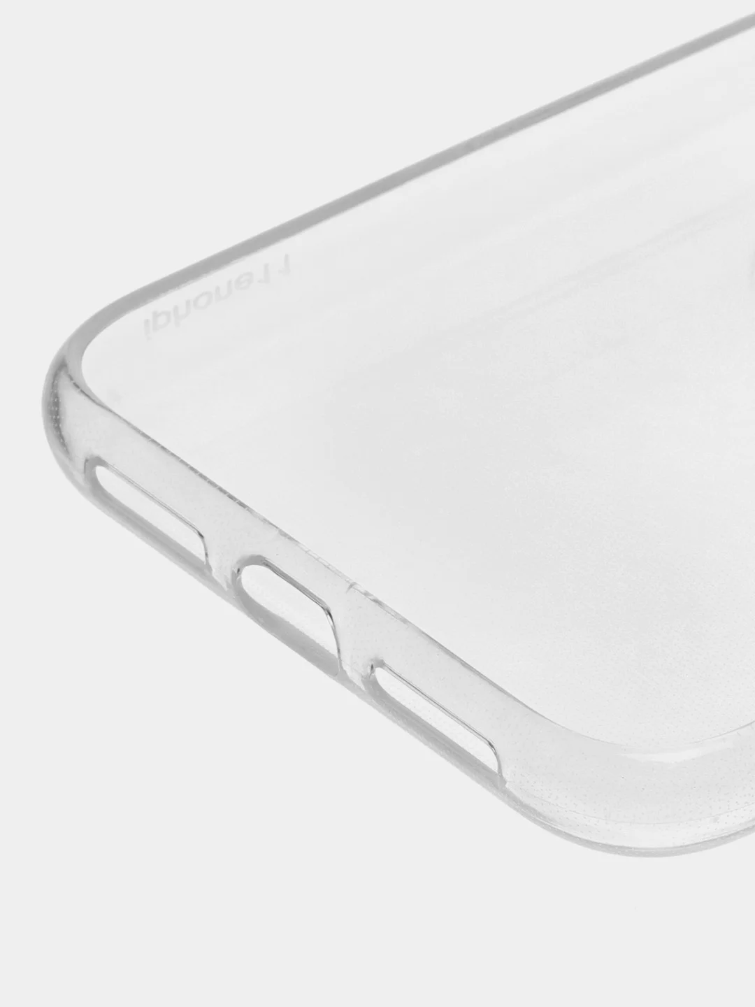 Лавандовый чехол прозрачный с подставкой iPhone 12 Pro