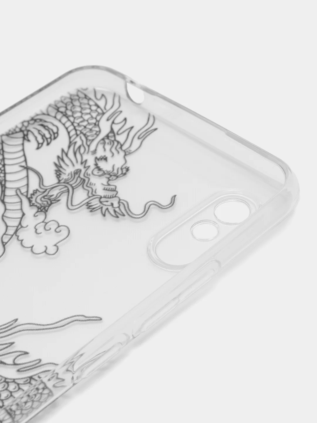 Пудровый силиконовый чехол на Xiaomi Redmi 9A / Сяоми Редми 9А прозрачный с рисунком, защита камеры