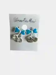 Серьги клипсы детские "Вишенка"
