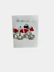 Серьги клипсы детские "Вишенка"