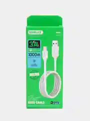 Кабель Micro USB с быстрой зарядкой, 3 ампера, Qualcomm 3.0, зарядник, микро