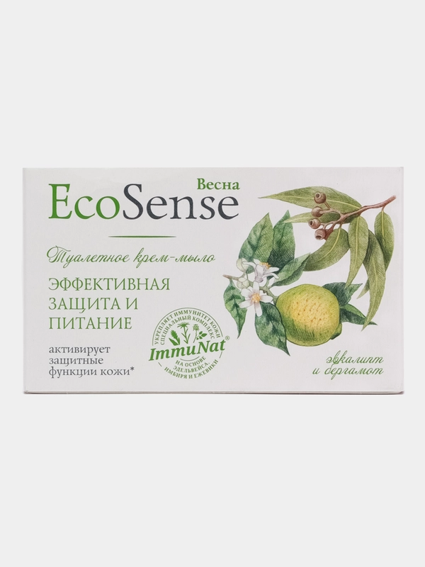 Туалетное крем-мыло EcoSense, 90 г