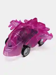Розовый инерционный самолётик, мини