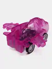 Розовый инерционный самолётик, мини
