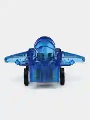 Розовый инерционный самолётик, мини