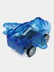 Розовый инерционный самолётик, мини
