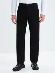 Черный джинсы мужские Zarina straight прямой полуширокий силуэт