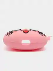 Рыжий чехол для беспроводных наушников AirPods (Аирподс) 1 / 2 / Pro, Pro 2 с карабином