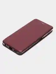 Пурпурный чехол-книжка для Infinix Hot 30 Play / Инфиникс Хот 30 Плей