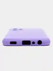 Сиреневый чехол Samsung Galaxy A32 (4G), Галакси А32 4G силиконовый Silicone Cover с закрытым низом