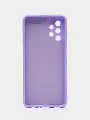 Сиреневый чехол Samsung Galaxy A32 (4G), Галакси А32 4G силиконовый Silicone Cover с закрытым низом