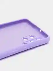 Сиреневый чехол Samsung Galaxy A32 (4G), Галакси А32 4G силиконовый Silicone Cover с закрытым низом