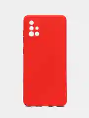 Бордовый чехол Samsung Galaxy A71, Самсунг Галакси А71 силиконовый Silicone Cover