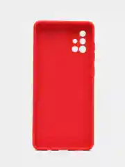 Бордовый чехол Samsung Galaxy A71, Самсунг Галакси А71 силиконовый Silicone Cover