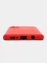 Бордовый чехол Samsung Galaxy A71, Самсунг Галакси А71 силиконовый Silicone Cover