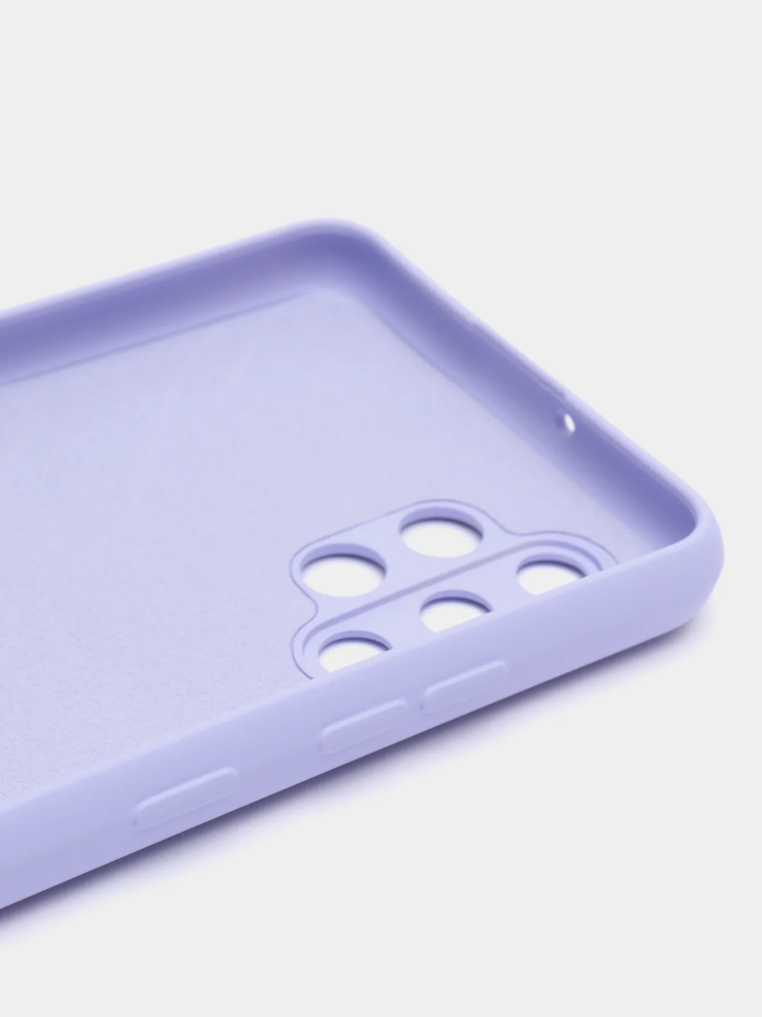 Аметистовый чехол Samsung Galaxy A32 (4G), Галакси А32 4G силиконовый Silicone Cover с закрытым низом