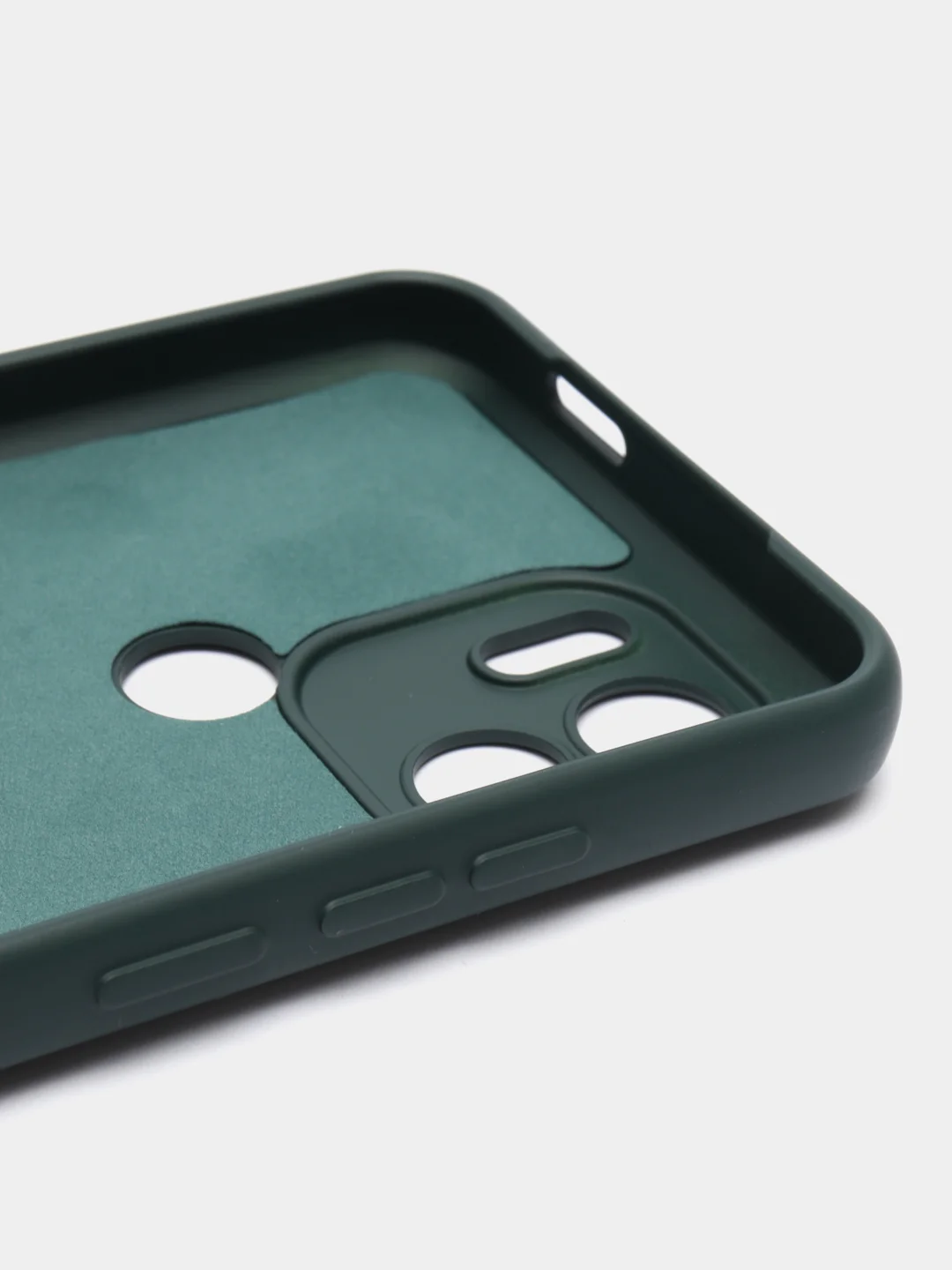Зеленый чехол Silicone Cover Xiaomi Redmi A1 Plus A1+ A2+ Poco C51 Редми A1 Плюс А1+  силиконовый