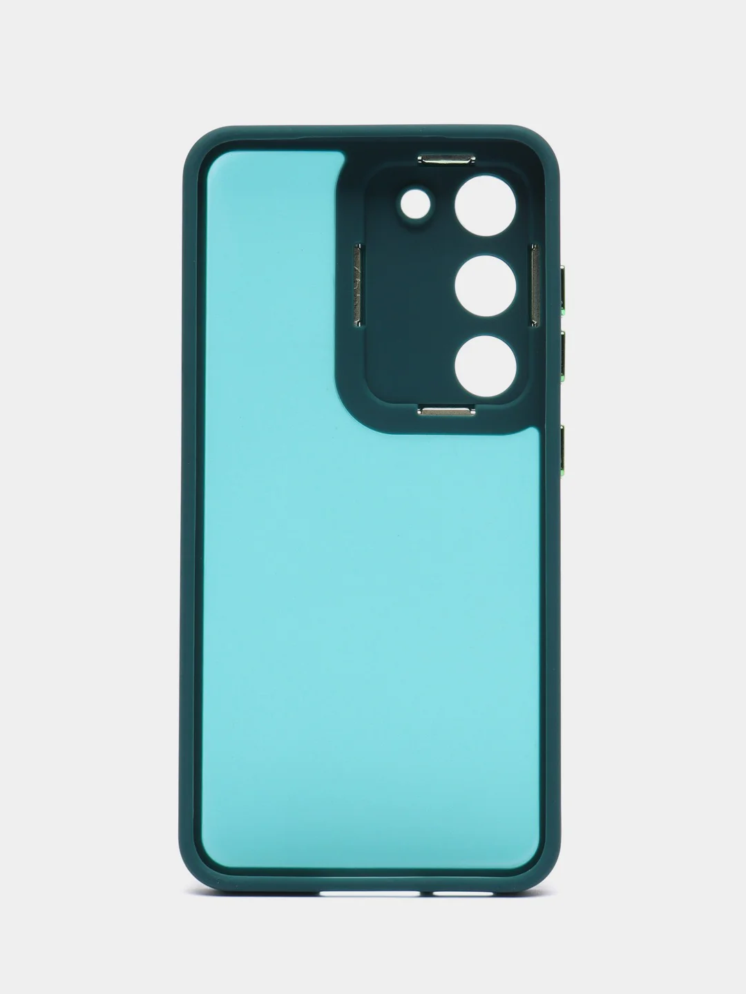 Морской чехол матовый для Samsung Galaxy S23, пластиковый, полупрозрачный, с глянцевой рамкой
