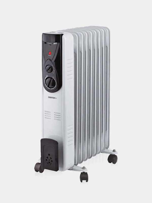 Масляный обогреватель Centek CT-6201 9 секц.(20м) 2000Вт, 3 режима, защ. от перегрева