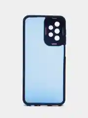 Морской чехол матовый для Samsung Galaxy A23, пластиковый, полупрозрачный, с глянцевой рамкой