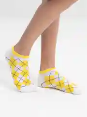 Лимонный носки детские для мальчиков и девочек, короткие