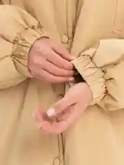 Желтый куртка женская, оверсайз, весна