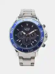 Синий мужские наручные часы Lige LG8926 с хронографом подарочной упаковке
