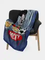 Синий плед ДЕТСКИЙ