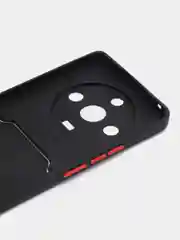 Черный силиконовый чехол для Realme 11 Pro 5G / Realme 11 Pro+ (Реалми 11 Про 5 Джи Плюс)