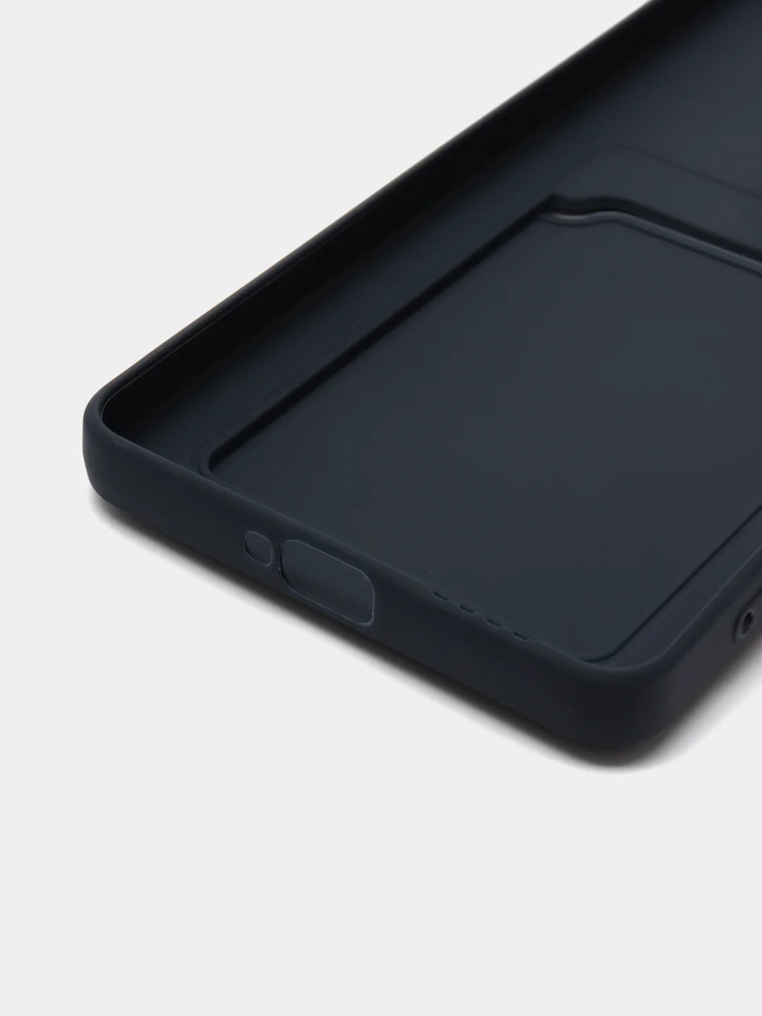 Морской силиконовый чехол для Xiaomi Redmi Note 12 Pro 5G, с карманом для карт, прозрачный