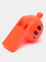 Бордовый свисток спортивный, пластиковый