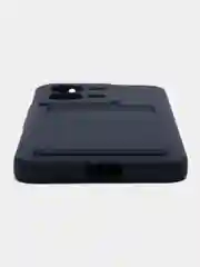 Морской чехол силиконовый для Vivo V25 / V25E (Виво В25 / В25Е), с карманом для карт