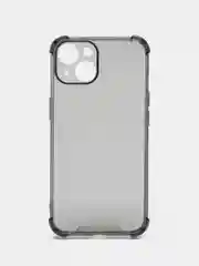 Черный прозрачный чехол iPhone 6/7/8/11/12/13/14/15/16/SE/XS/XR/Pro/Max/Plus/Mini противоударный