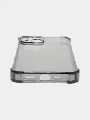 Черный прозрачный чехол iPhone 6/7/8/11/12/13/14/15/16/SE/XS/XR/Pro/Max/Plus/Mini противоударный