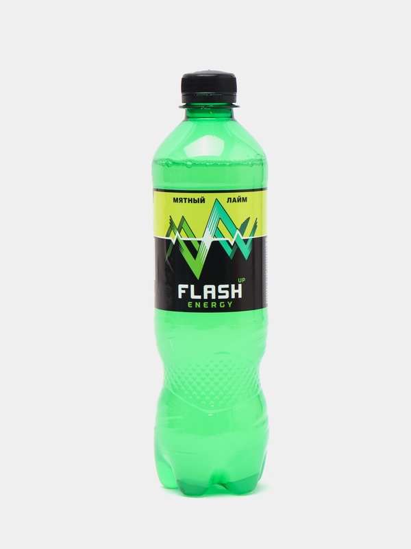 Напиток безалкогольный энергетический Flash Up со вкусом мяты и лайма, 0,5 л