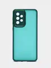 Морской чехол матовый для Samsung Galaxy A33, пластиковый, полупрозрачный, с глянцевой рамкой