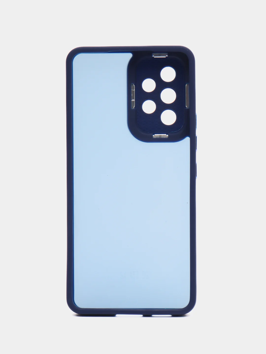 Морской чехол матовый для Samsung Galaxy A53, пластиковый, полупрозрачный, с глянцевой рамкой