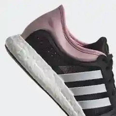 Черный кроссовки женские Adidas CC Rocket Boost "Black White Pink" (WMNS) GY0485