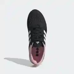 Черный кроссовки женские Adidas CC Rocket Boost "Black White Pink" (WMNS) GY0485