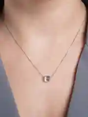 Цепочка с кристаллом Swarovski