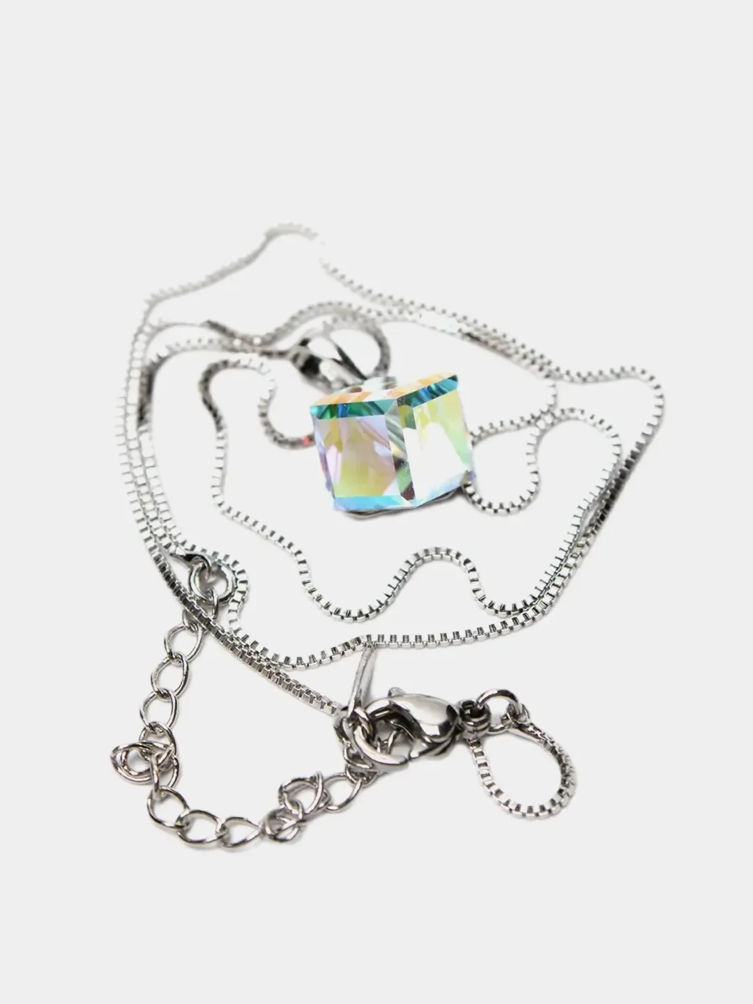 Цепочка с кристаллом Swarovski