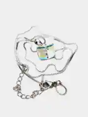 Цепочка с кристаллом Swarovski