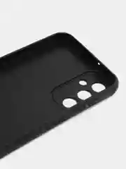 Черный чехол для Samsung Galaxy A24 / Самсунг Галакси А24, силиконовый, под кожу