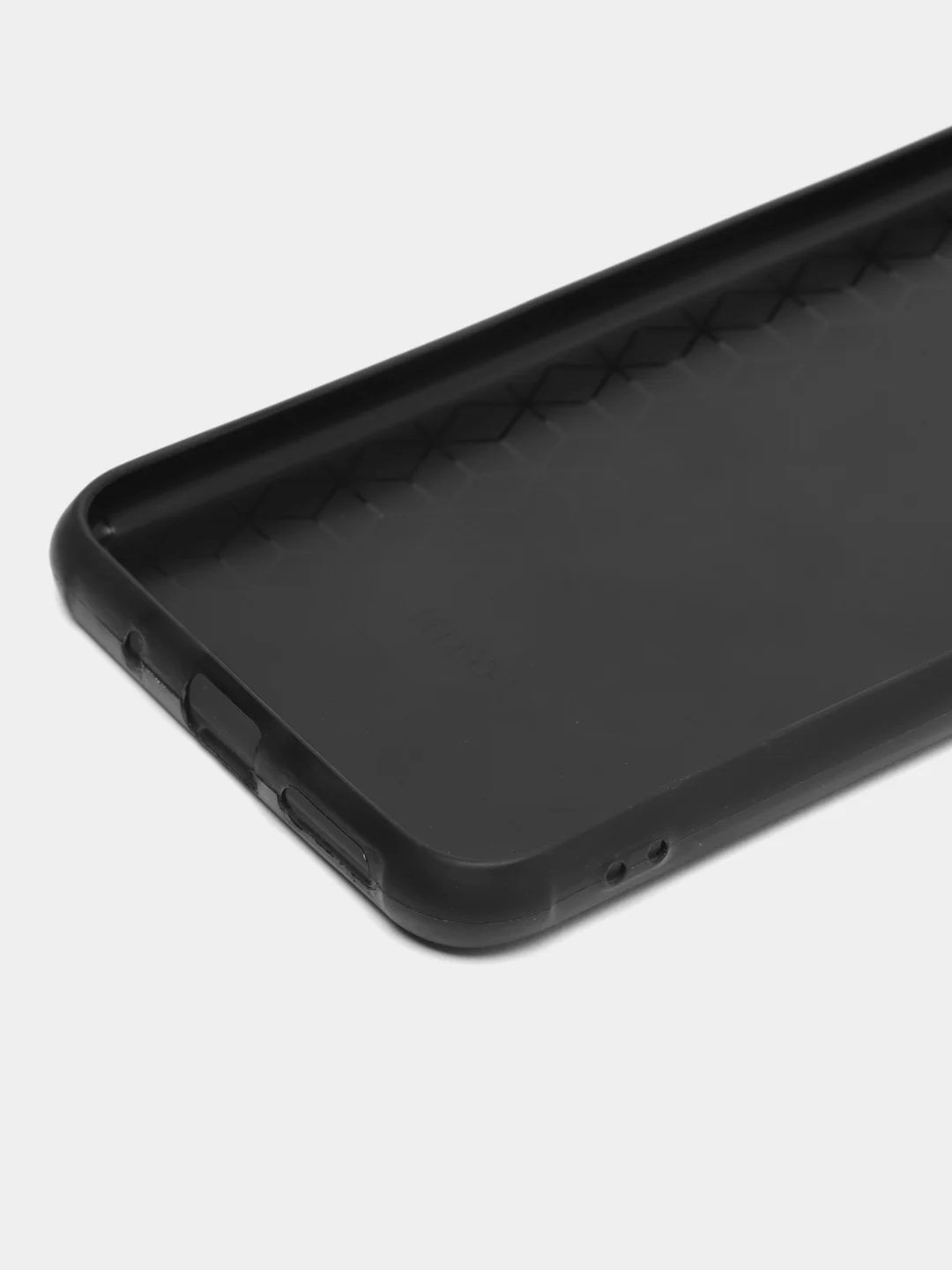 Угольный чехол для Xiaomi Redmi 10C / Poco C40, Сяоми Редми 10С / Поко С40 силиконовый, под кожу