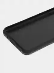 Угольный чехол для Xiaomi Redmi 10C / Poco C40, Сяоми Редми 10С / Поко С40 силиконовый, под кожу