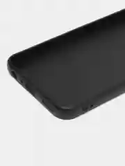 Черный чехол для Samsung Galaxy A24 / Самсунг Галакси А24, силиконовый, матовый, черный
