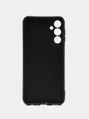 Черный чехол для Samsung Galaxy A24 / Самсунг Галакси А24, силиконовый, матовый, черный